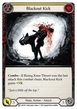 Blackout Kick (Yellow) [1HP105] (History Pack 1) Regular