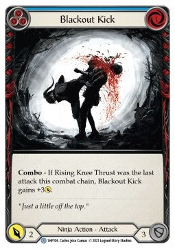 Blackout Kick (Blue) [1HP106] (History Pack 1) Regular