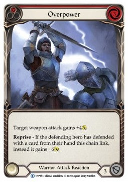 Overpower (Red) [1HP153] (History Pack 1) Regular