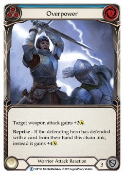 Overpower (Blue) [1HP155] (History Pack 1) Regular