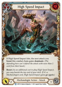 High Speed Impact (Blue) [1HP195] (History Pack 1) Regular