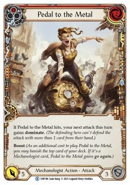 Pedal to the Metal (Red) [1HP196] (History Pack 1) Regular