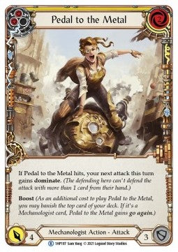 Pedal to the Metal (Yellow) [1HP197] (History Pack 1) Regular