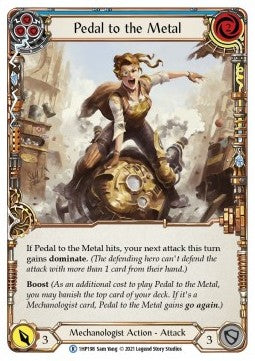 Pedal to the Metal (Blue) [1HP198] (History Pack 1) Regular