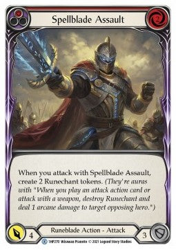 Spellblade Assault (Red) [1HP270] (History Pack 1) Regular