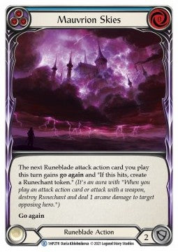 Mauvrion Skies (Blue) [1HP278] (History Pack 1) Regular