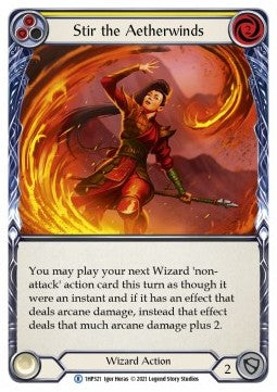 Stir the Aetherwinds (Yellow) [1HP321] (History Pack 1) Regular