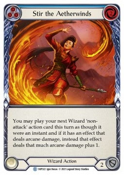 Stir the Aetherwinds (Blue) [1HP322] (History Pack 1) Regular