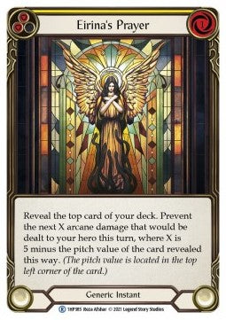 Eirina's Prayer (Yellow) [1HP385] (History Pack 1) Regular