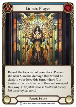 Eirina's Prayer (Blue) [1HP386] (History Pack 1) Regular