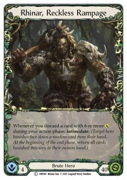 Rhinar, Reckless Rampage [1HP001] (History Pack 1) Regular