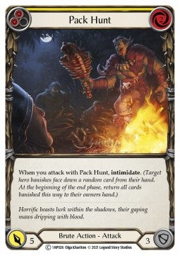 Pack Hunt (Yellow) [1HP026] (History Pack 1) Regular