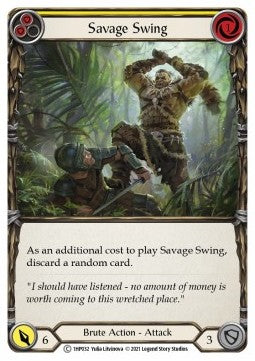 Savage Swing (Yellow) [1HP032] (History Pack 1) Regular