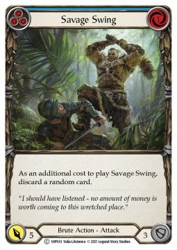 Savage Swing (Blue) [1HP033] (History Pack 1) Regular