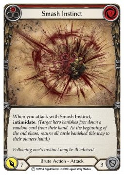 Smash Instinct (Red) [1HP034] (History Pack 1) Regular