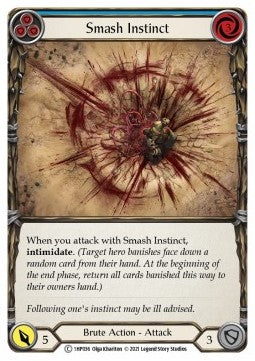Smash Instinct (Blue) [1HP036] (History Pack 1) Regular