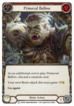 Primeval Bellow (Red) [1HP040] (History Pack 1) Regular