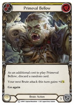 Primeval Bellow (Yellow) [1HP041] (History Pack 1) Regular