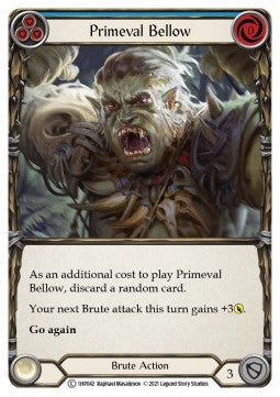 Primeval Bellow (Blue) [1HP042] (History Pack 1) Regular