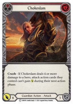 Chokeslam (Red) [1HP070] (History Pack 1) Regular