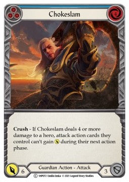 Chokeslam (Blue) [1HP072] (History Pack 1) Regular