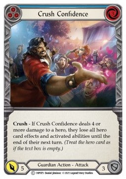 Crush Confidence (Blue) [1HP075] (History Pack 1) Regular