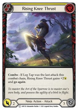 Rising Knee Thrust (Yellow) [1HP120] (History Pack 1) Regular