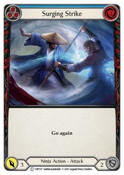 Surging Strike (Blue) [1HP127] (History Pack 1) Regular