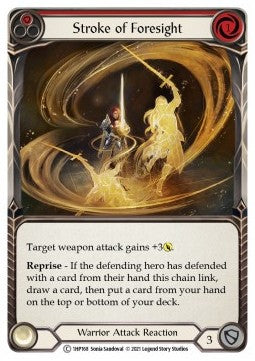 Stroke of Foresight (Red) [1HP168] (History Pack 1) Regular