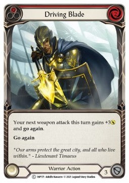 Driving Blade (Red) [1HP171] (History Pack 1) Regular