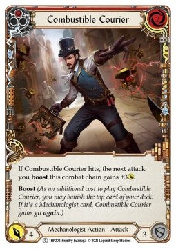 Combustible Courier (Red) [1HP202] (History Pack 1) Regular