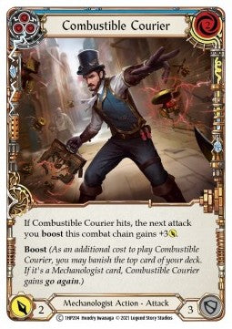 Combustible Courier (Blue) [1HP204] (History Pack 1) Regular