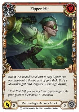 Zipper Hit (Red) [1HP214] (History Pack 1) Regular