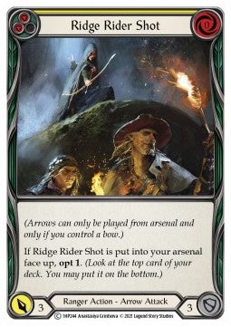 Ridge Rider Shot (Yellow) [1HP244] (History Pack 1) Regular