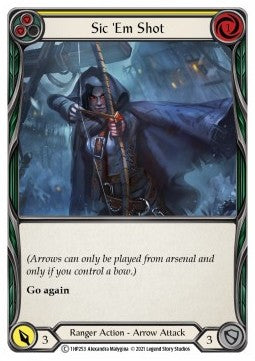 Sic 'Em Shot (Yellow) [1HP253] (History Pack 1) Regular
