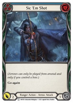 Sic 'Em Shot (Blue) [1HP254] (History Pack 1) Regular