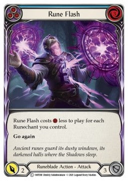 Rune Flash (Blue) [1HP290] (History Pack 1) Regular