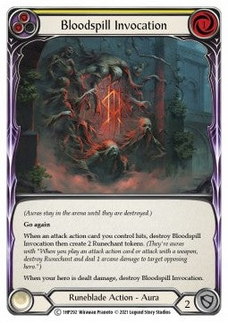 Bloodspill Invocation (Yellow) [1HP292] (History Pack 1) Regular