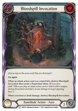Bloodspill Invocation (Blue) [1HP293] (History Pack 1) Regular