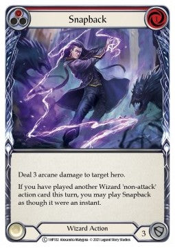 Snapback (Red) [1HP332] (History Pack 1) Regular