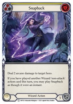 Snapback (Yellow) [1HP333] (History Pack 1) Regular