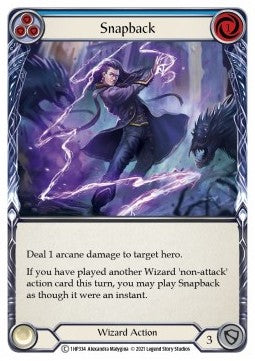 Snapback (Blue) [1HP334] (History Pack 1) Regular