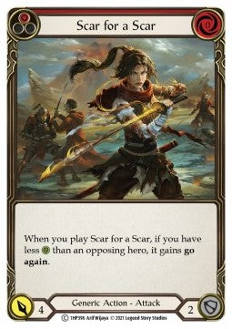 Scar for a Scar (Red) [1HP396] (History Pack 1) Regular