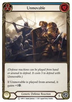 Unmovable (Blue) [1HP413] (History Pack 1) Regular