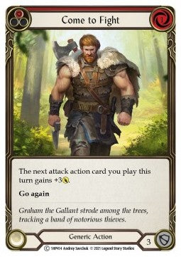 Come to Fight (Red) [1HP414] (History Pack 1) Regular