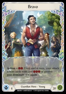 Bravo [HER055] (Hero Promos) Cold Foil