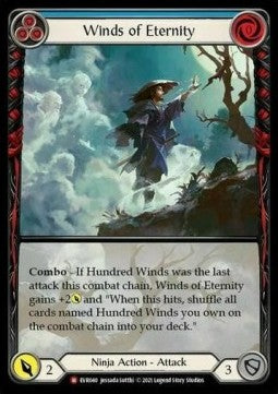 Winds of Eternity (Extended Art) [EVR040] (Everfest - First) Rainbow Foil