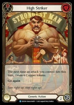 High Striker (Red) (Extended Art) [EVR164] (Everfest - First) Rainbow Foil