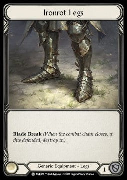 Ironrot Legs [DVR006] (Classic Battles: Rhinar vs Dorinthea) Rainbow Foil