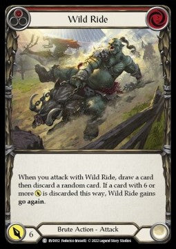 Wild Ride (Red) [RVD012] (Classic Battles: Rhinar vs Dorinthea) Regular